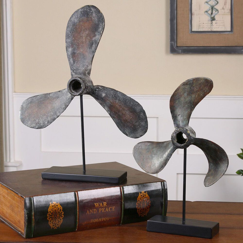 Uttermost Propellers Sculptures (Set of 2), , large