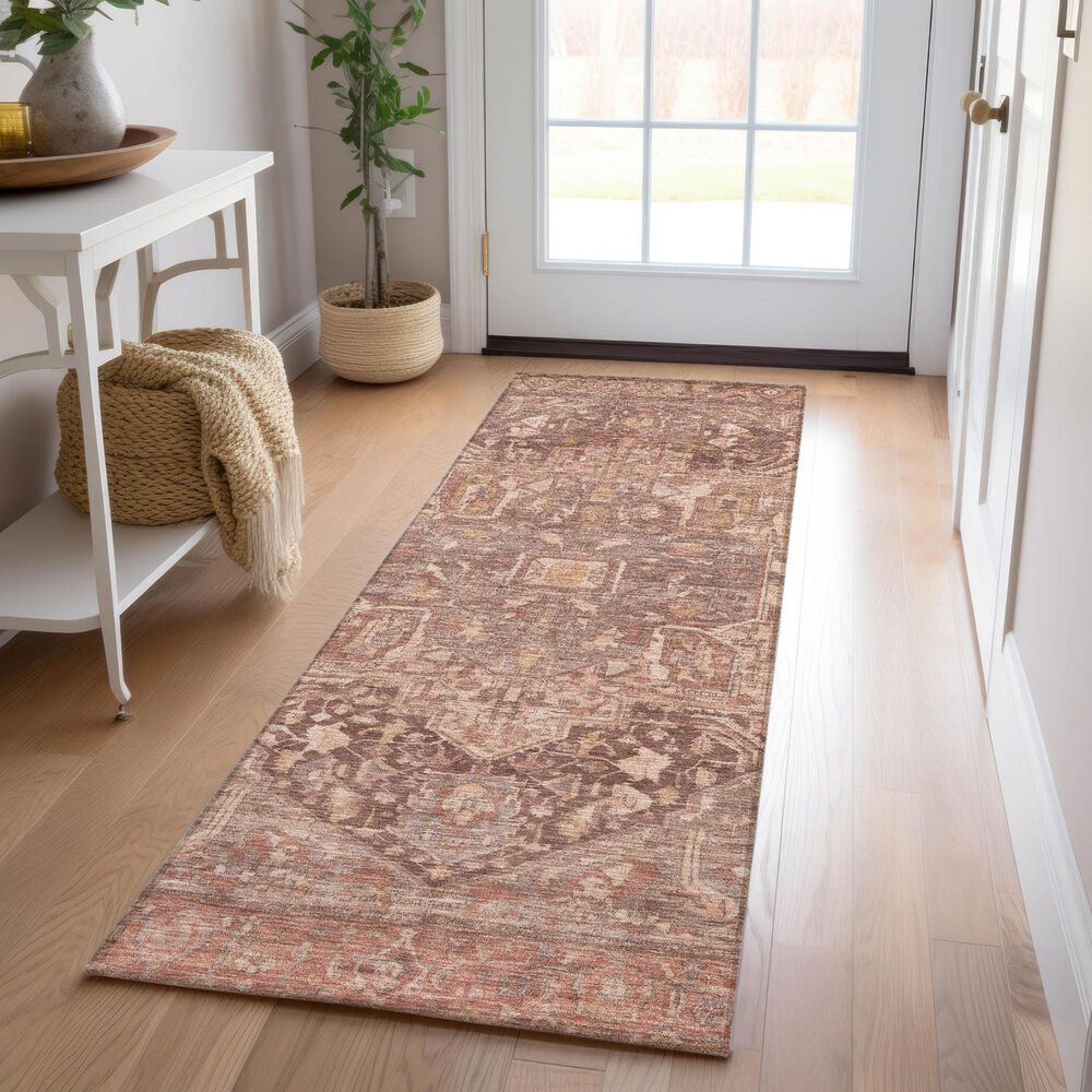 Dalyn Rug Company Solace SL14 2&#39;3&quot; x 7&#39;6&quot; Burgundy Runner, , large