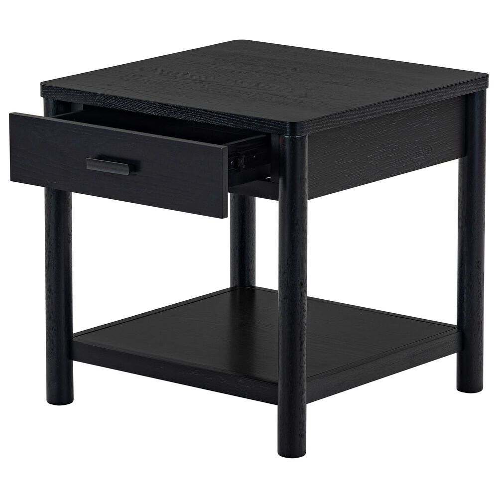 Safavieh Jaylessa 1-Drawer End Table in Black, , large