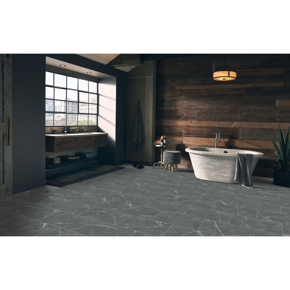 Mannington Adura Rigid Baltic Stone Storm 12&quot; x 24&quot; Luxury Vinyl Tile, , large