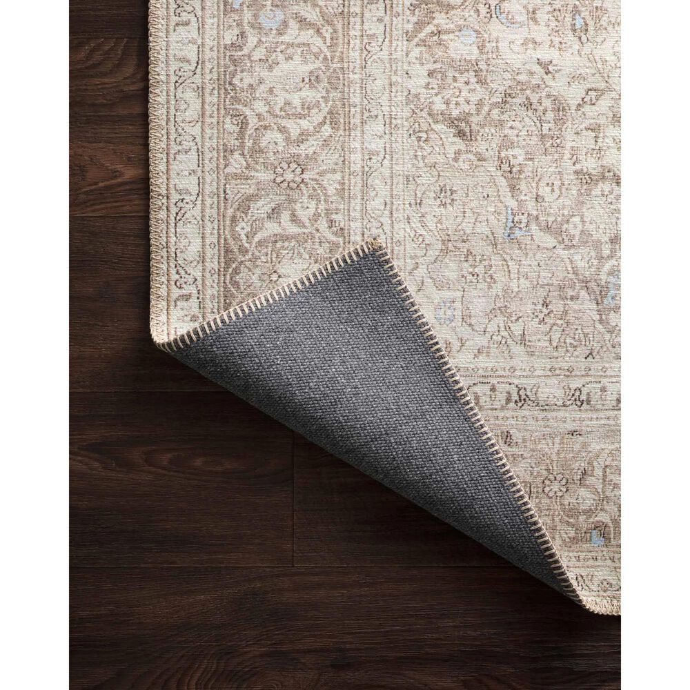 Loloi Loren LQ-03 3&#39;6&quot; x 5&#39;6&quot; Sand and Taupe Area Rug, , large