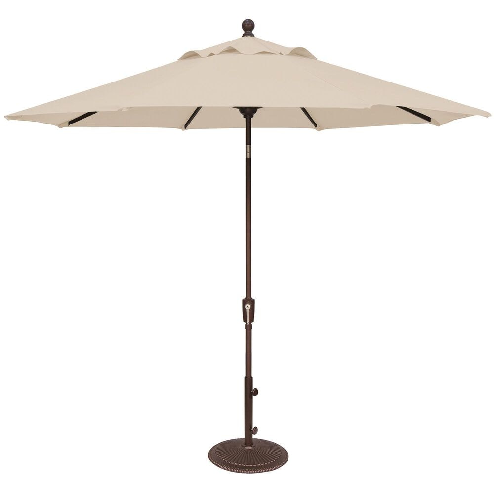 Treasure Garden Umbrella with Stand in Champagne, , large