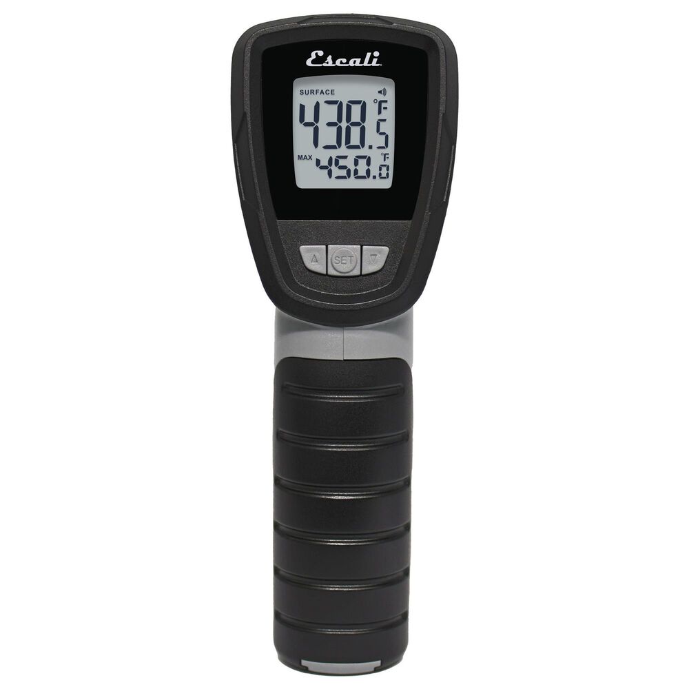 Kitchen Supply Infrared Surface and Probe Thermometer in Grey and Black, , large