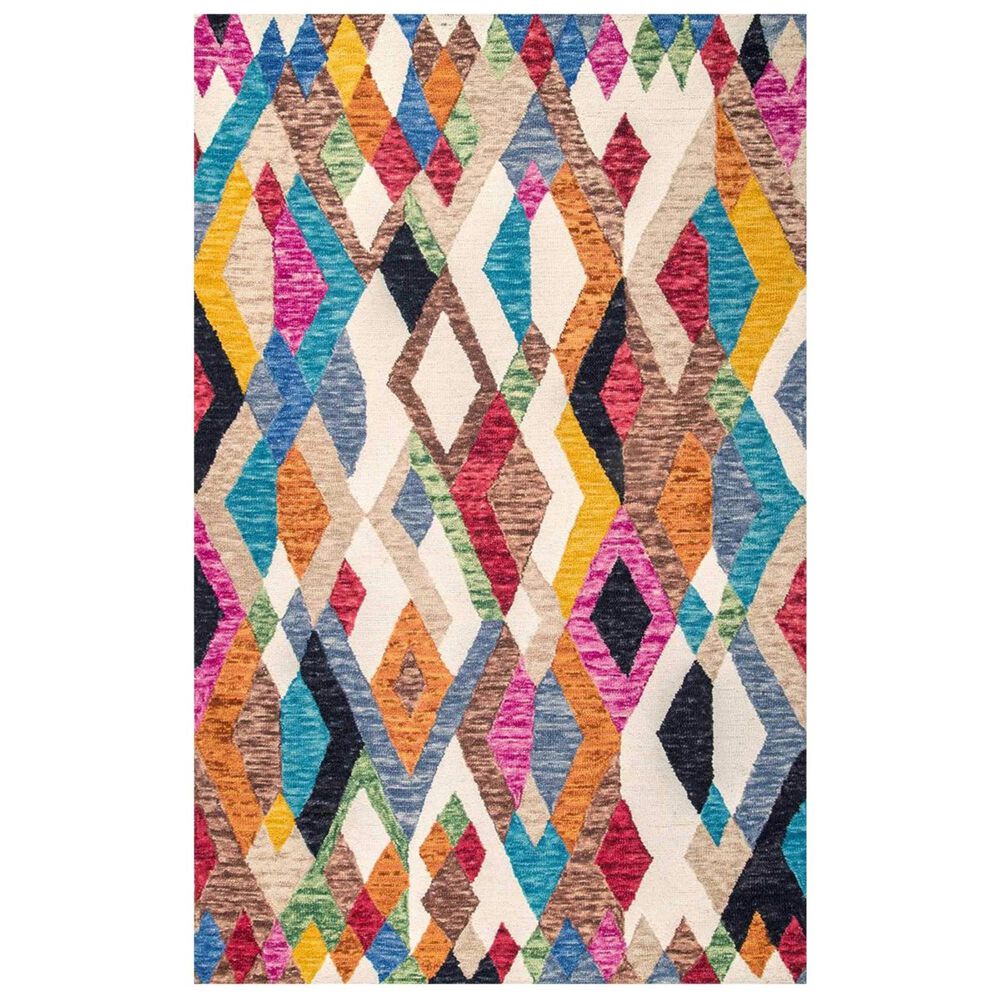 nuLOOM Anaheim MJAH09A 7'7" x 9'6" Multicolor Area Rug, , large