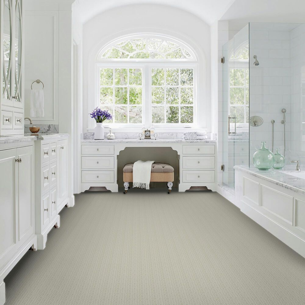 Karastan Effervescence Carpet in Ivory Shimmer, , large