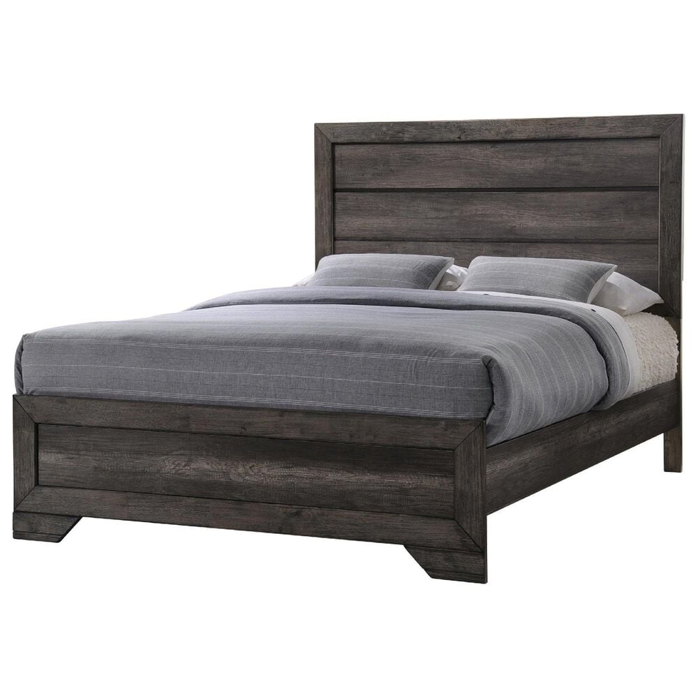 Mayberry Hill Nathan 4-Piece Queen Bedroom Set in Gray Oak, , large