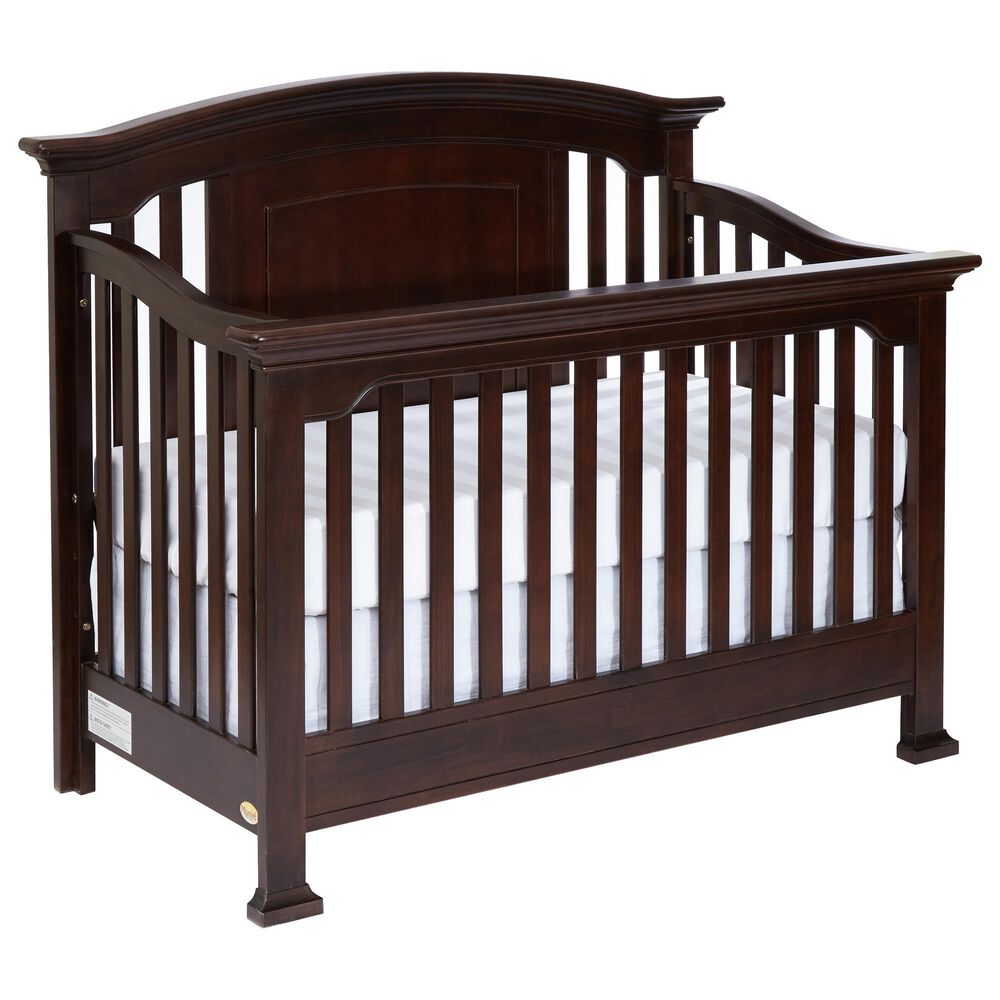 Munire Medford 4-In-1 Lifetime Convertible Crib In Espresso | Nebraska  Furniture Mart