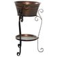 Maple and Jade Rustic Wine Holder in Copper, , large