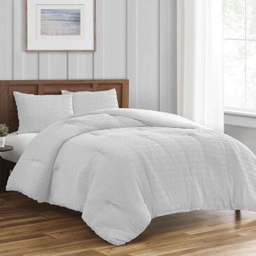 BCP Home Bexley 3-Piece Queen Comforter Set in White, , large