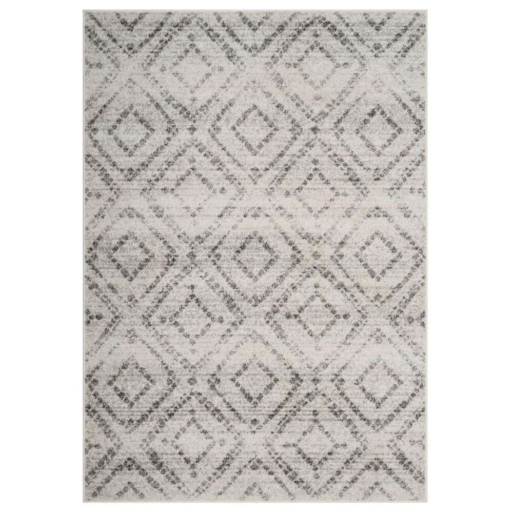 Safavieh Adirondack ADR131C 6" x 9" Light Grey and Grey Area Rug, , large