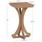 Linden Boulevard Dylan Sculptural Pedestal End Table in Natural, , large