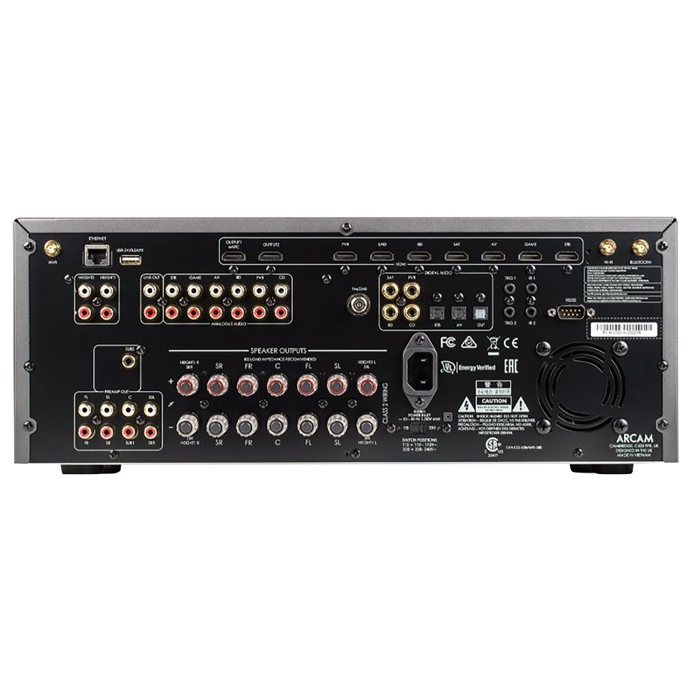 Arcam HDMI 2.1 Class AB AV Receiver in Black, , large