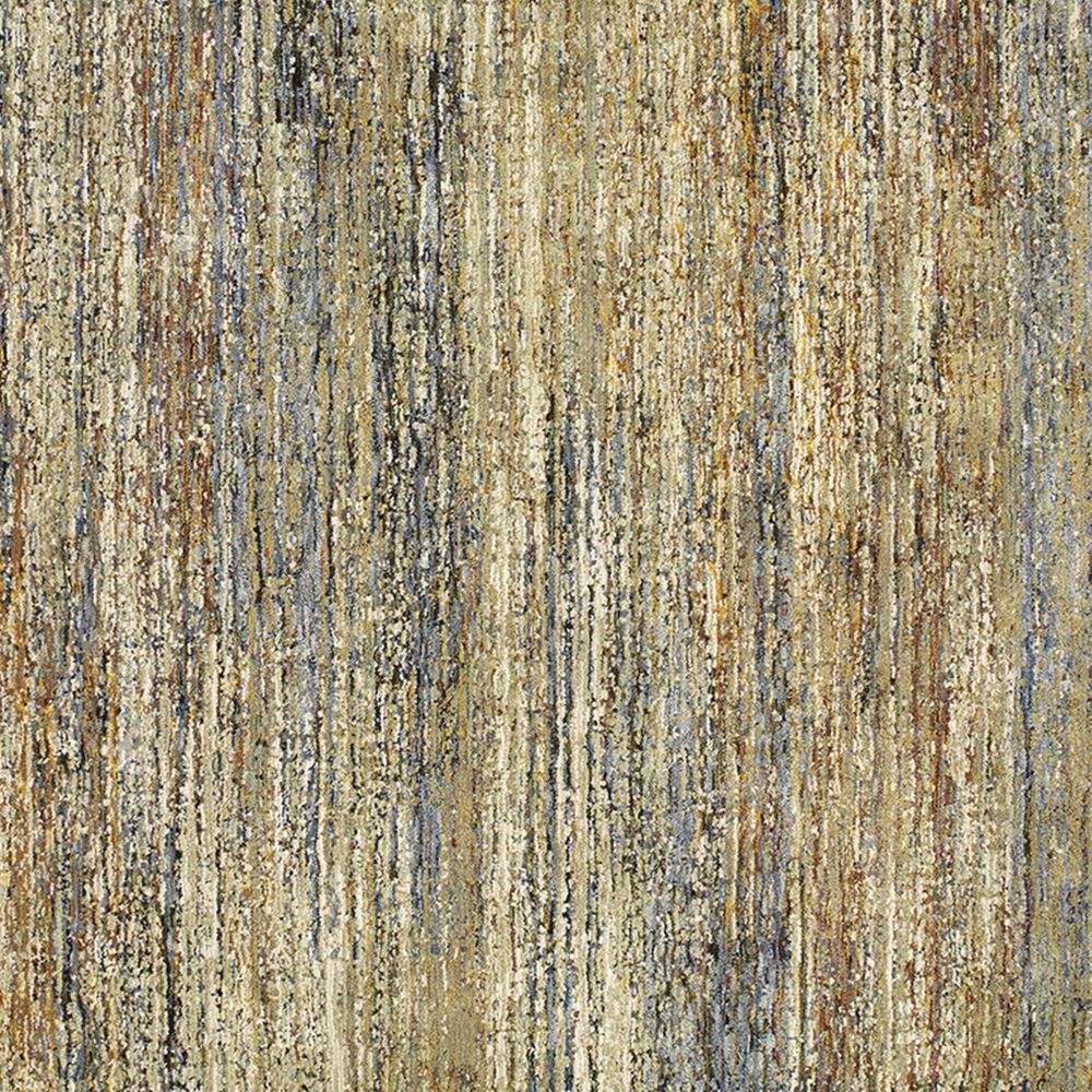 Oriental Weavers Atlas 8037J 6&#39;6&quot; x 9&#39;5&quot; Gold Area Rug , , large