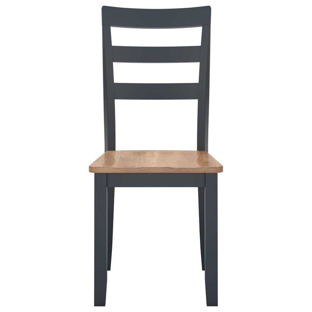 Ashley Gesthaven 5-Piece Dining Set in Natural and Blue, , large