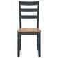 Ashley Gesthaven 5-Piece Dining Set in Natural and Blue, , large
