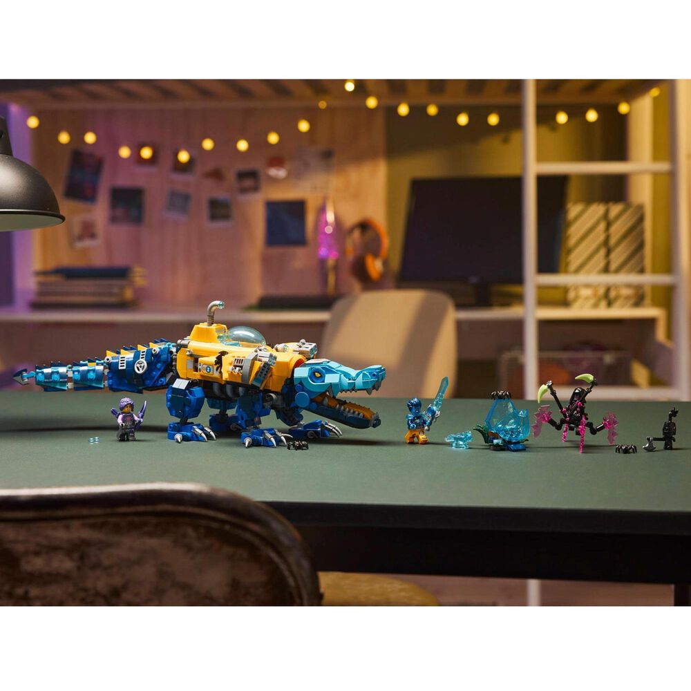 LEGO DREAMZzz Crocodile Submarine Building Set, , large