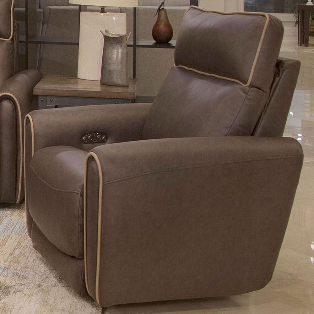 Hartsfield Nico Wall Hugger Recliner in Walnut, , large