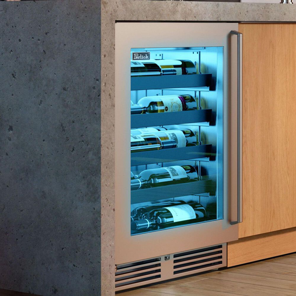 Perlick Signature Indoor Series 3.1 Cu. Ft. Shallow Depth Wine Reserve