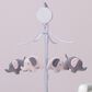 Lambs and Ivy Eloise Musical Mobile in Pink and Gray, , large