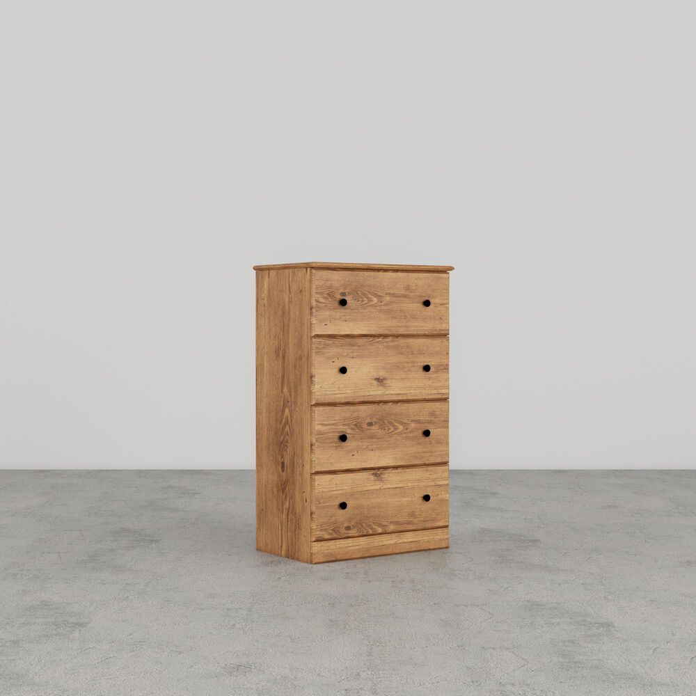 Lemoore Essentials 26" 4-Drawer Chest in Saratoga Pine, , large