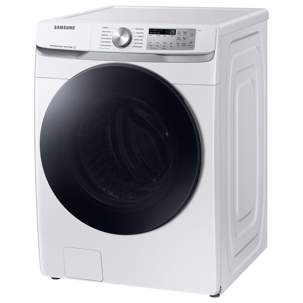 Samsung 4.5 Cu. Ft. Smart Front Load Washer with Super Speed Wash in White, , large