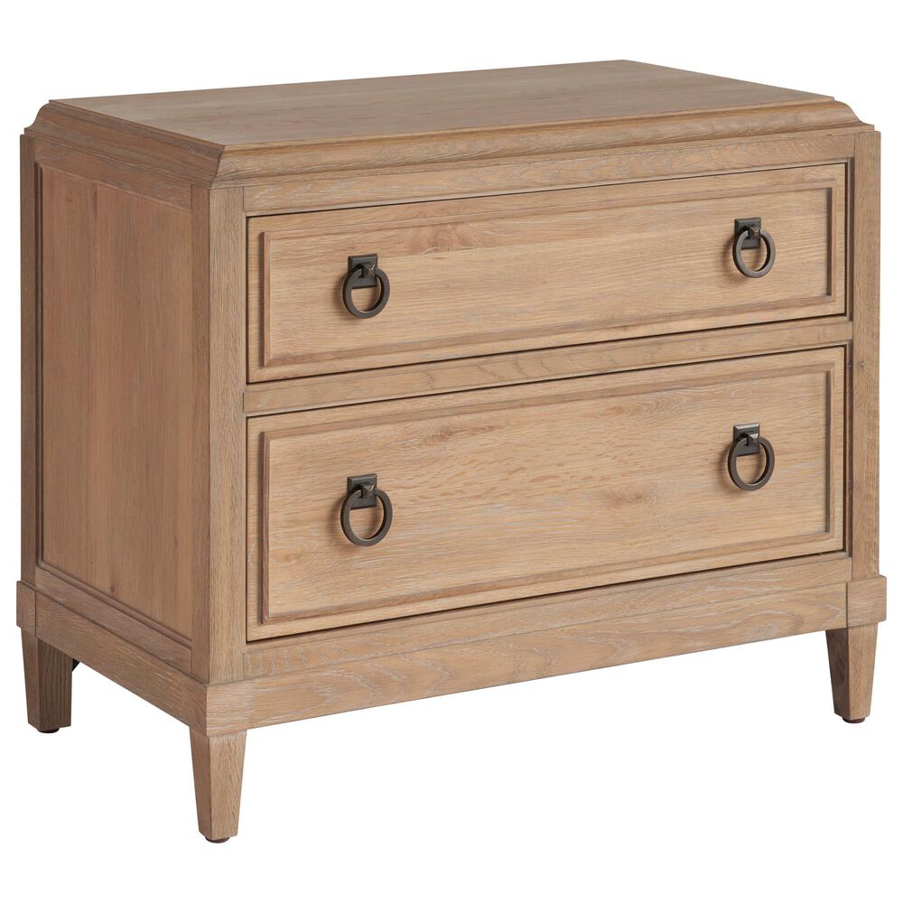 Universal Furniture Griffith Park Queen Panel Bed with Two Nightstands in Sienna, , large