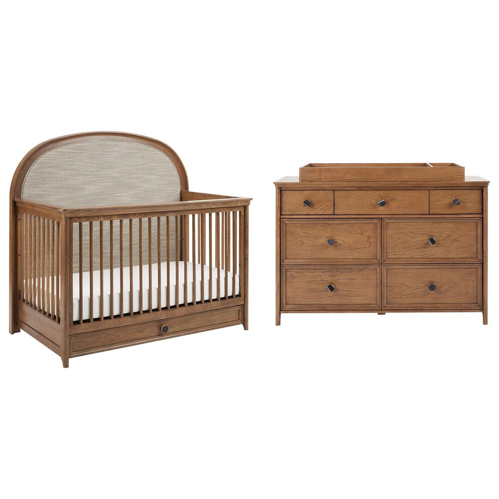 Maxi Cosi Quiet Luxury 3-Piece Nursery Set in Dolce Oak, , large