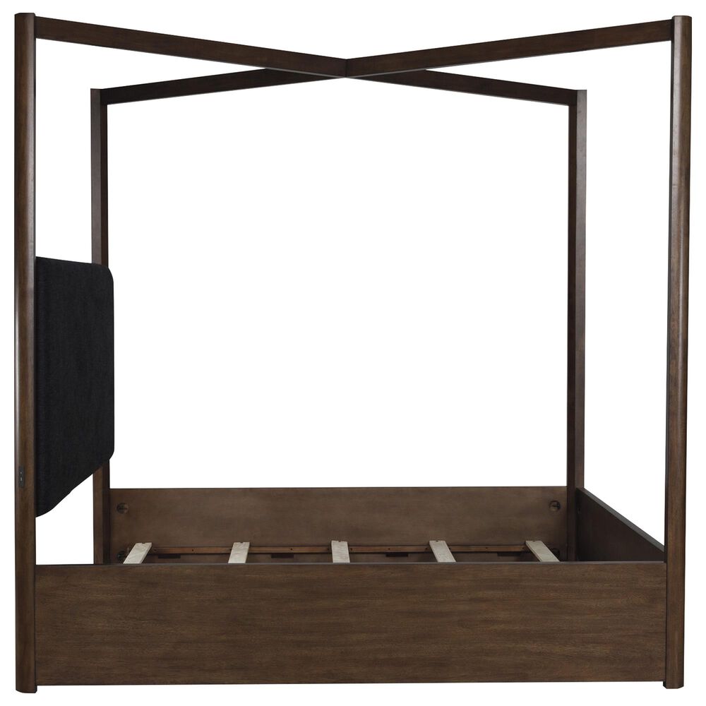 Millenium Dilenno 3-Piece Queen Canopy Bedroom Set in Dark Brown, , large