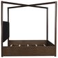 Millenium Dilenno 3-Piece Queen Canopy Bedroom Set in Dark Brown, , large