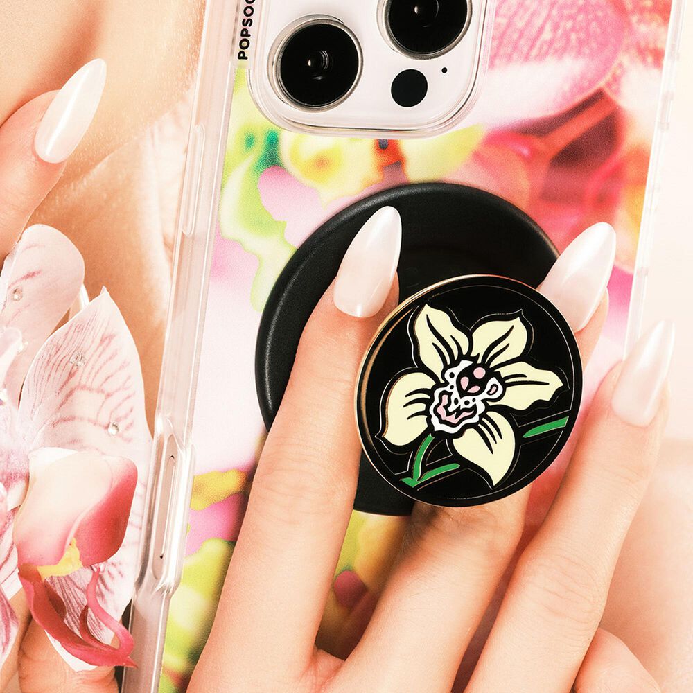 PopSockets MagSafe Circle PopGrip in Enamel Butter Orchid, , large