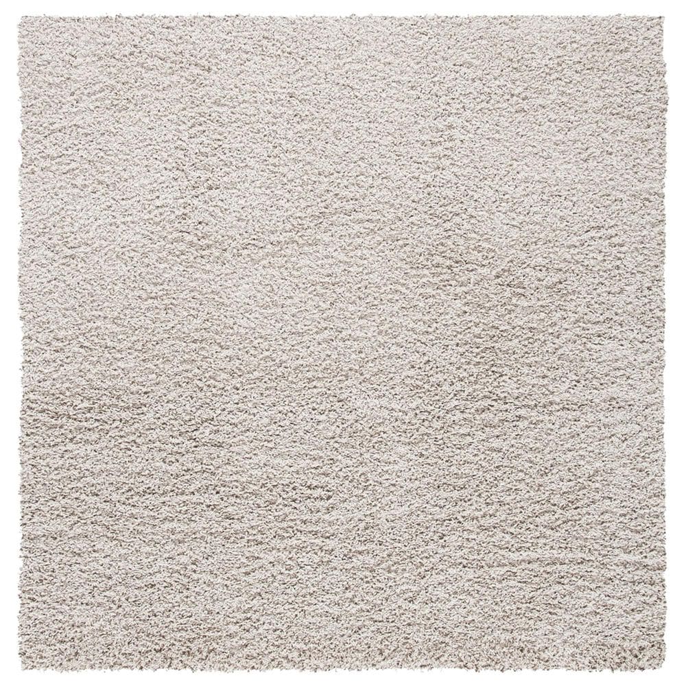 Safavieh Venus Shag 8" Square Taupe Area Rug, , large