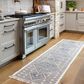 Surya Bursa 2"6" x 8" Gray, Charcoal and Cream Runner, , large