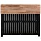 Southern Enterprises Berinsly 3-Piece Expandable Freestanding Kitchen Island Set in Black and Natural, , large