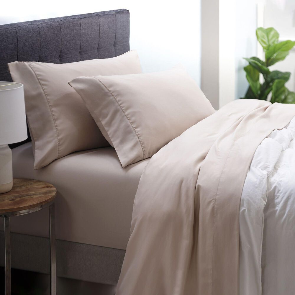Allied Home 4-Piece Queen Sheet Set in Beige, , large