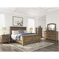Ashley Feddinger California King Panel Bed in Chestnut Brown, , large