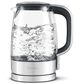 Breville 57 Oz Crystal Electric Kettle in Brushed Stainless Steel and Clear, , large