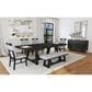 Mayberry Hill Transcend Dining Bench in Charcoal, , large