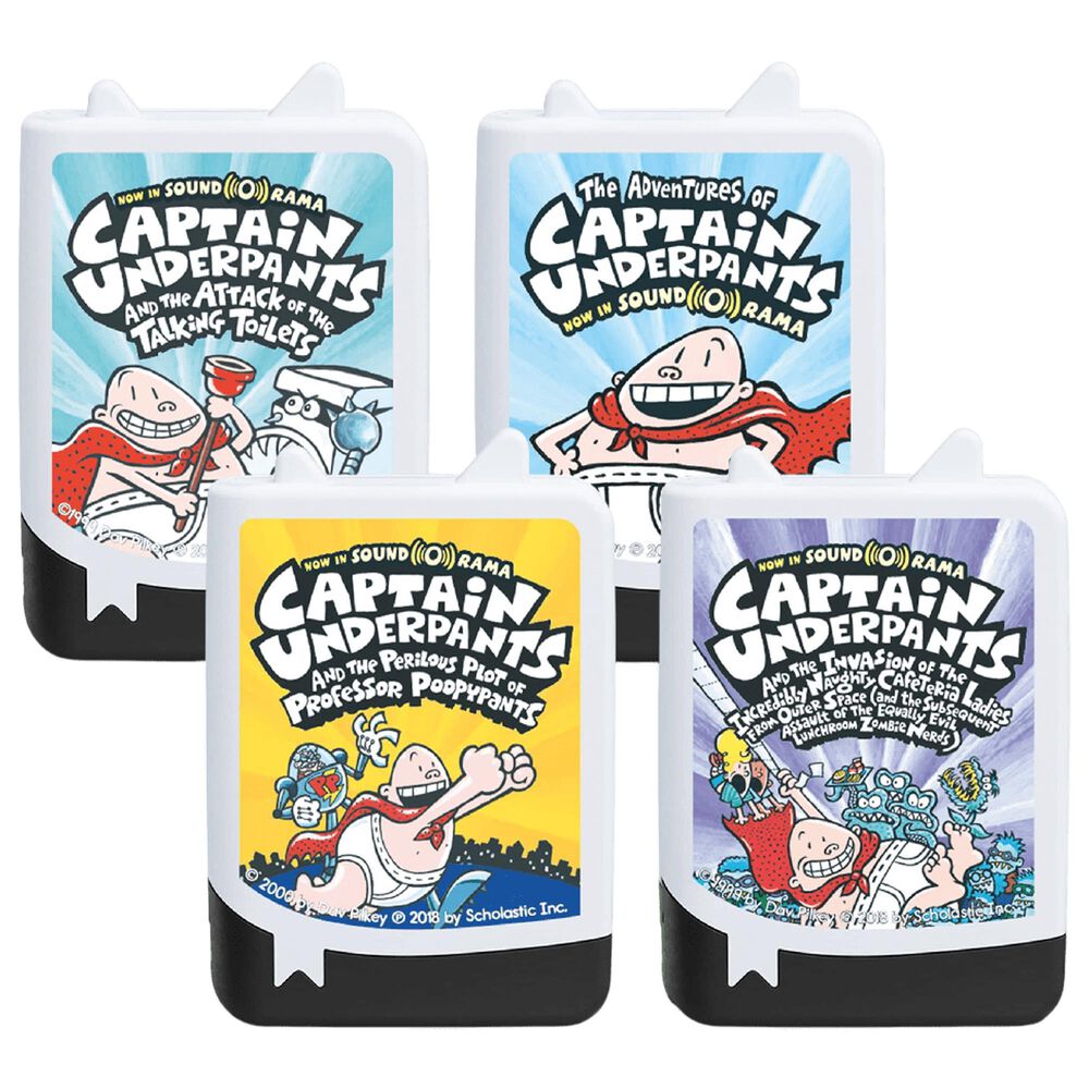 Tonies Captain Underpants Audiobook Learning Toy 4-Pack in Multicolor, , large