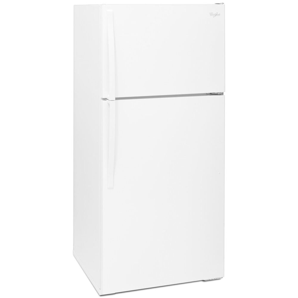 Whirlpool 28&quot; Wide 14 Cu. Ft. Top Freezer Refrigerator in White, , large
