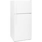 Whirlpool 28" Wide 14 Cu. Ft. Top Freezer Refrigerator in White, , large