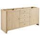 James Martin Vanities Gracyn 72" Double Bathroom Vanity in Coastal Driftwood with 3 cm White Zeus Quartz Top and Rectangular Sinks, , large