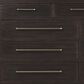 Hooker Furniture Driftwood 4-Piece King Panel Bedroom Set in Burnt Timber, , large