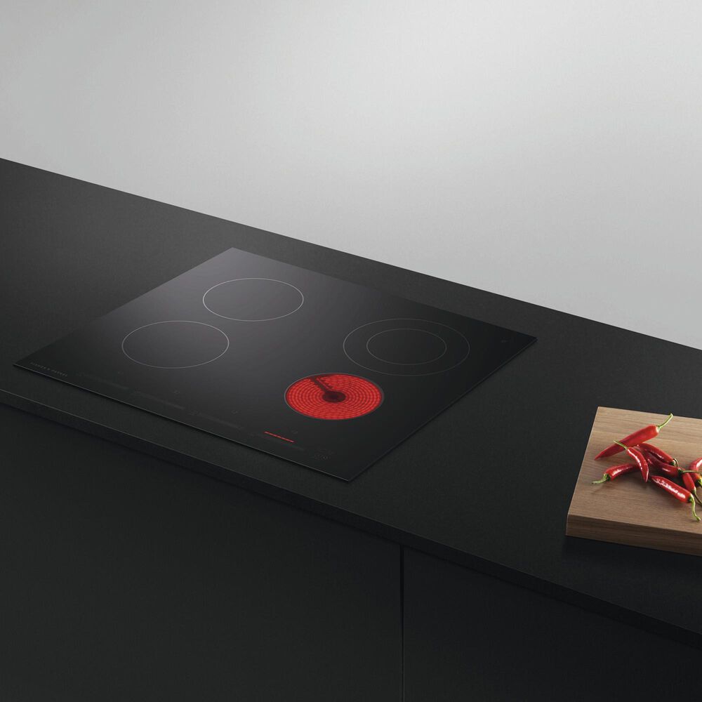 Fisher &amp; Paykel Series 5 24" 4-Element Electric Cooktop in Black, , large