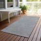 Dalyn Rug Company Soft Essentials Solid Gray 2"3" x 7"6" Runner, , large