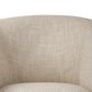 Four Hands Channing Swivel Chair in Yuma Cream, , large