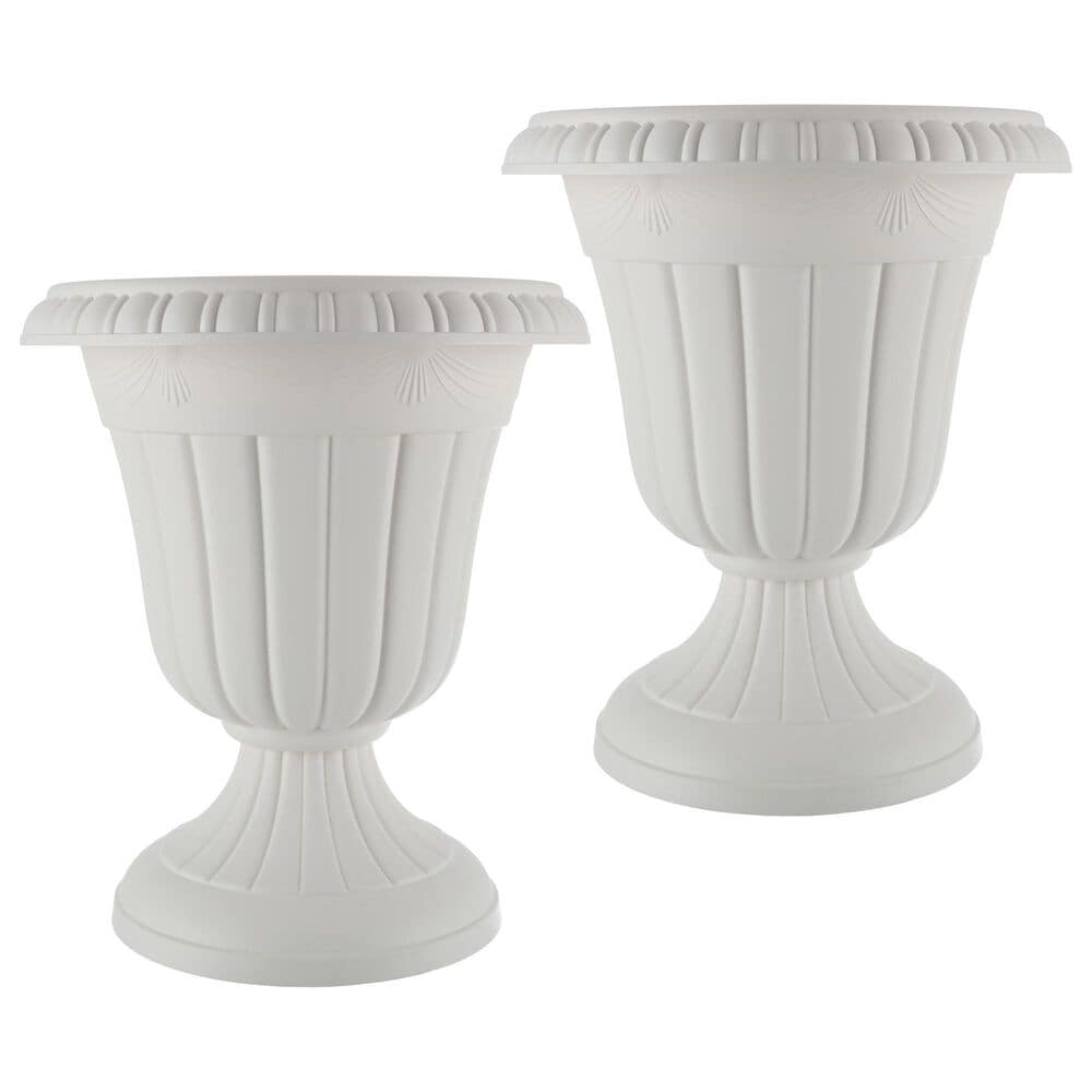Timberlake Large Front Door Urn in White (Set of 2), , large