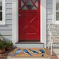 Trans-Ocean Import Natura Blue Birds 2" x 3" Natural and Blue Door Mat, , large