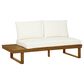 Linon Home Decor Skypark Outdoor Left Side Loveseat in Beige, , large