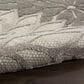 Nourison Aloha 5"3" x 7"5" Silver and Grey Indoor/Outdoor Area Rug, , large