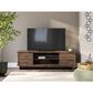 Ashley Zadilyn 72" XL TV Stand in Warm Natural Brown, , large